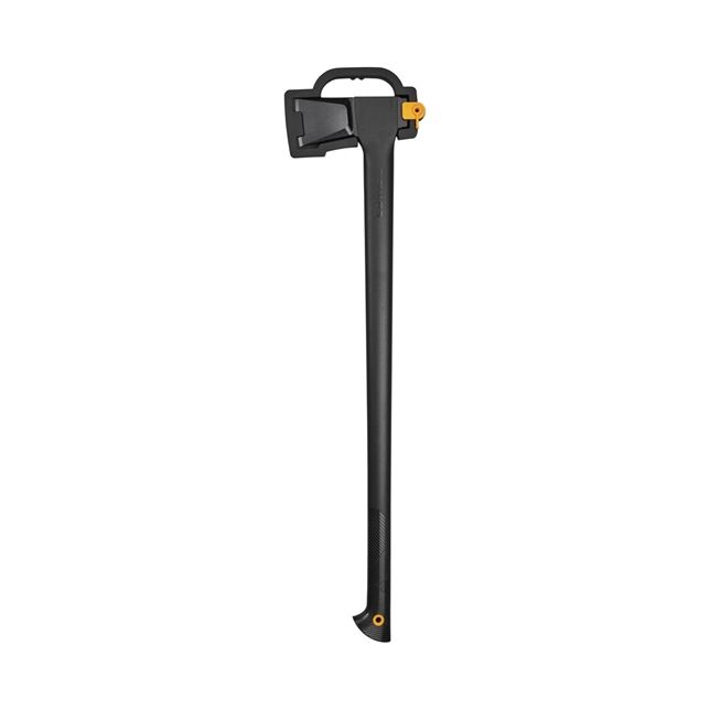 Fiskars A26, Universalaxt Holz, 92cm dopp. gehärteter Präzisionsstahl, Schwarz, - Image 4