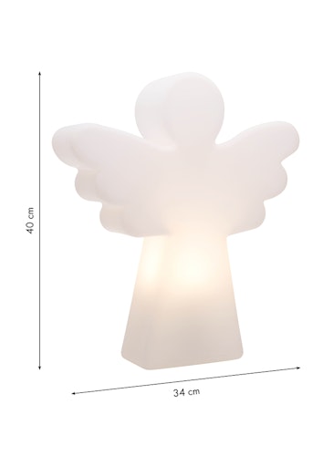 8 seasons design LED-Dekoleuchte Shining Angel (RGB)
