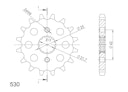Vorschaubild Supersprox Ritzel 530 16Z