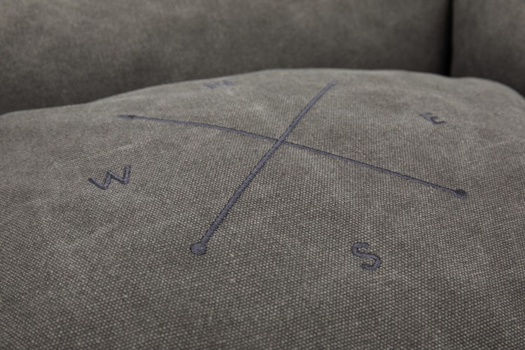 TRIXIE BeNordic Föhr 60 x 50 Centimeter dunkelgrau Hundeliegeplatz