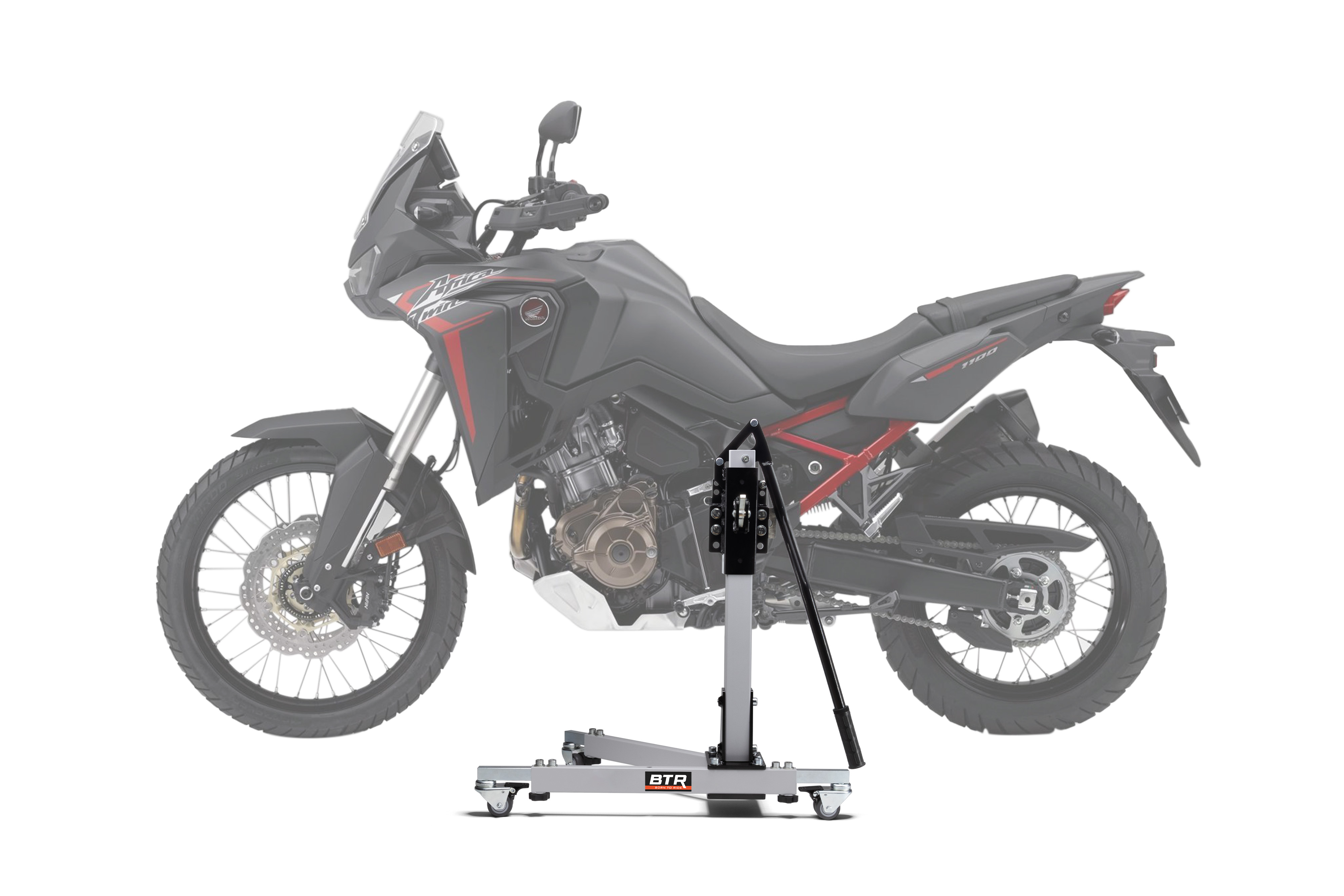 Zentralständer EVOLIFT® für Honda African Twin CRF 1100 L 20- Shadow Edition (Grundfarbe: Grau)
