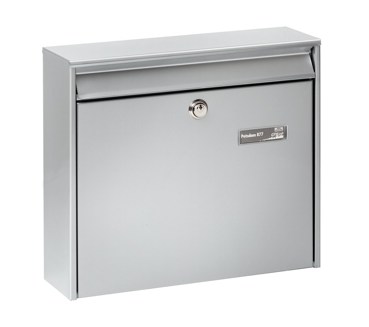 Burg Wächter Anlagenbriefkasten Potsdam silber 877 Si