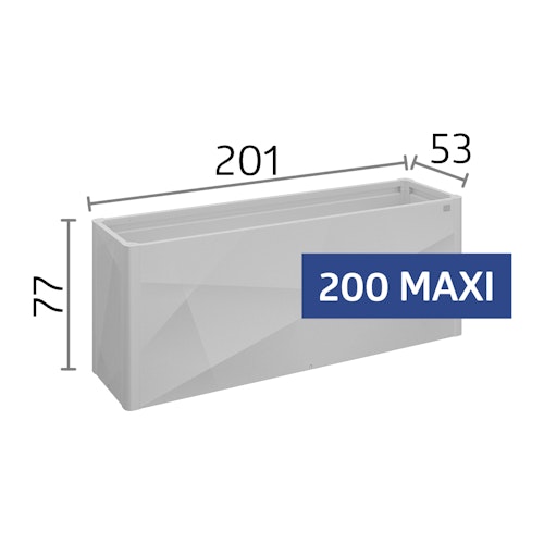 Biohort Pflanzbeet Belvedere B 201 x T 53 cm X-Design