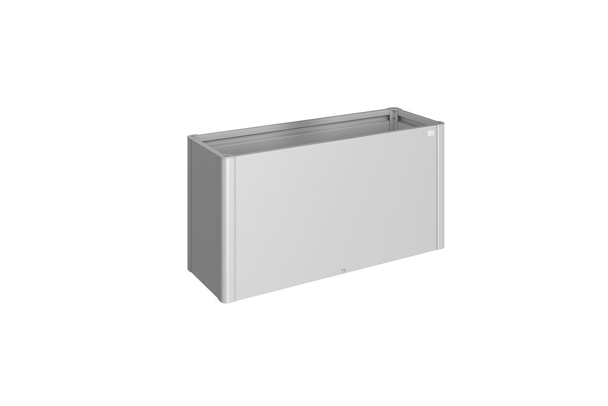 Biohort Pflanzbeet Belvedere B 152 x T 53 cm (Gr. 150) 77 cm (MAXI) silber-metallic