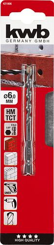kwb HM-Steinboh. 1/4" 6k 6,0 mm SB 421006