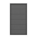 TraumGarten DESIGN WPC Alu anthrazit 90 x 180