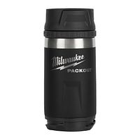 Milwaukee ﻿PACKOUT Isolierbecher 355 ml mit Trinkdeckel, schwarz 4932498978