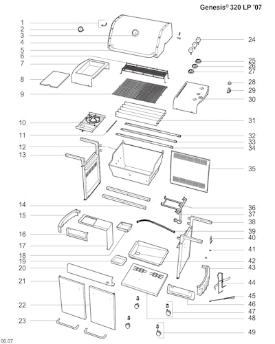 Weber Genesis S-320 LP SS (2008) (DE/AT)
