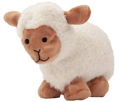 Aumüller Katzenspielkissen Schäfchen Sally mit Baldrian und Dinkelspelz Katzenspielzeug