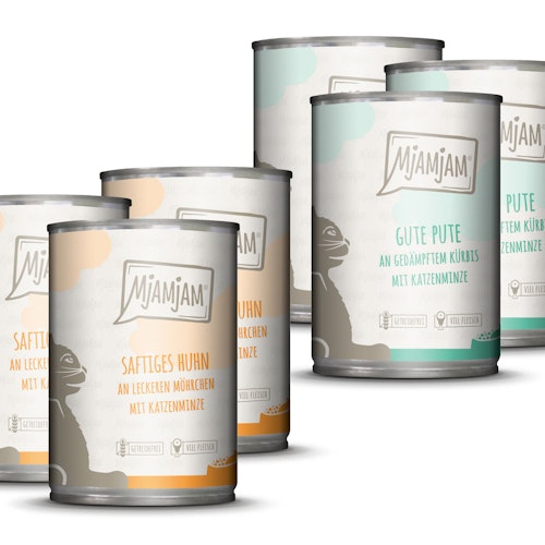 MjAMjAM Katze 1 x 6 x 400g Monopaket I