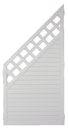 Vorschaubild T&J LIGHTLINE Kunststoff Zaun Ranki Ecke links 900 x 1800/900 mm, weiß