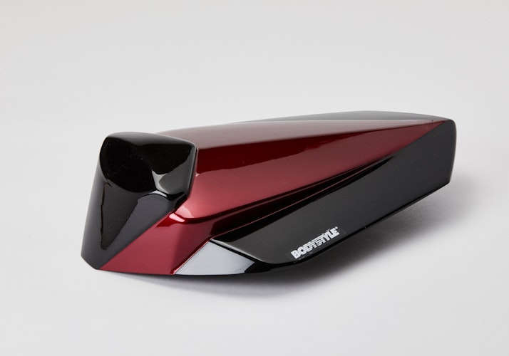 BODYSTYLE Sportsline Sitzkeil ABS Kunststoff schwarz/rot für KAWASAKI Z800 