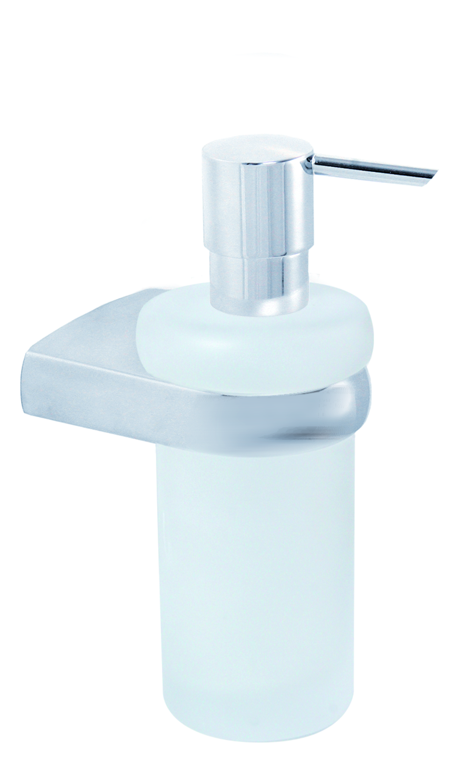 Bravat Flüssigseifenspender Metasoft - Glas, chrom