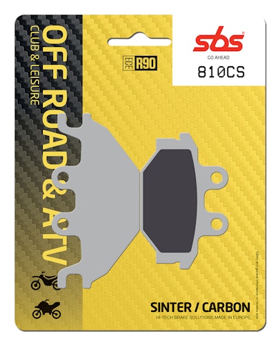 SBS Bremsbelag 810CS Offroad Carbon