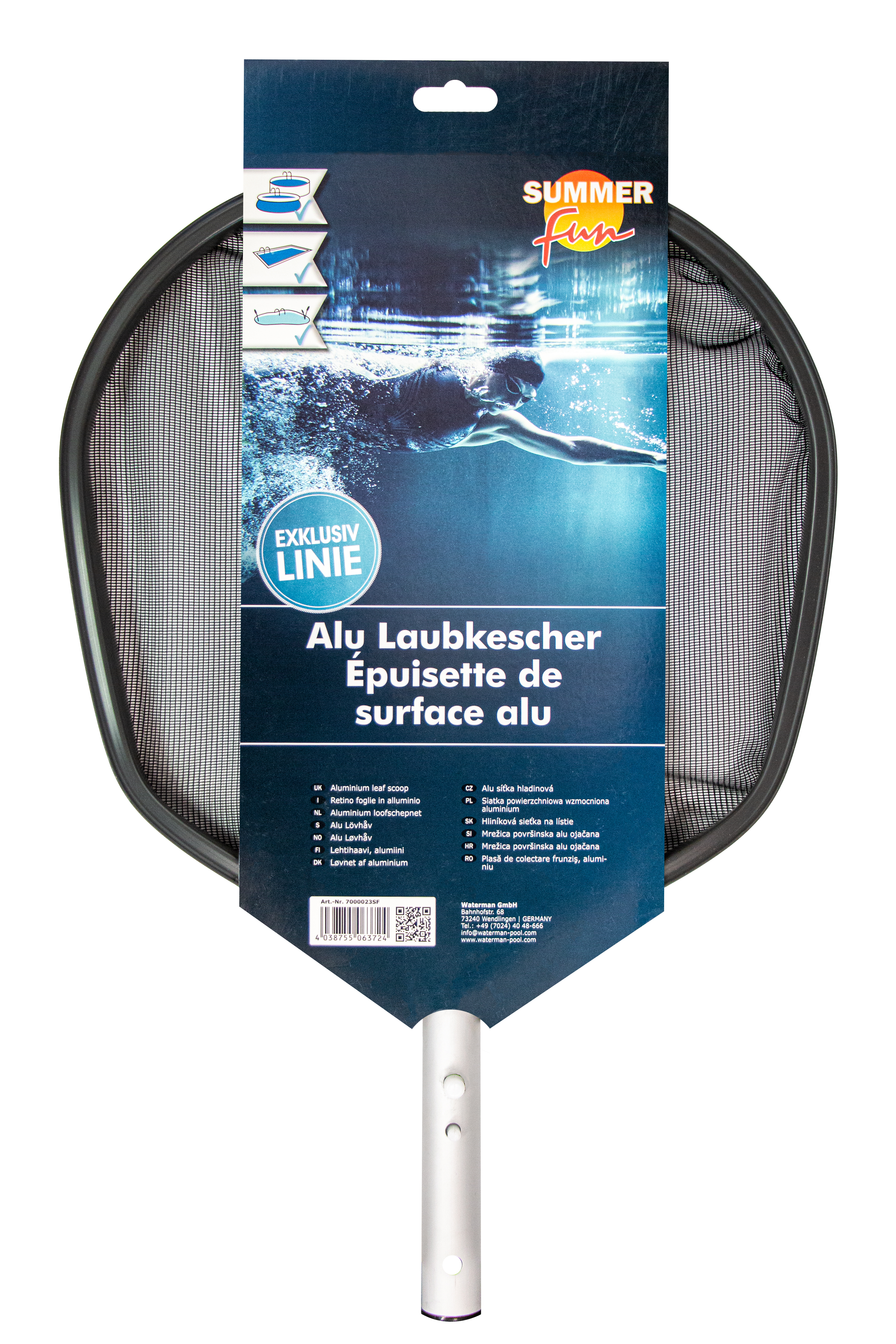 Summer Fun Exklusiv Summer Fun Zubehör Alu Laubkescher