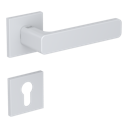 Vorschaubild Griffwerk VAYA 265 MINIMAL MODERN fast2fix  Fast2Fix Rosetten eckig Profilzylinder Seidenweiß