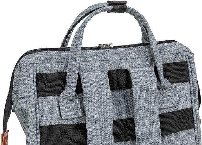TRIXIE Rucksack Ava, 32 × 42 × 20 cm, grau