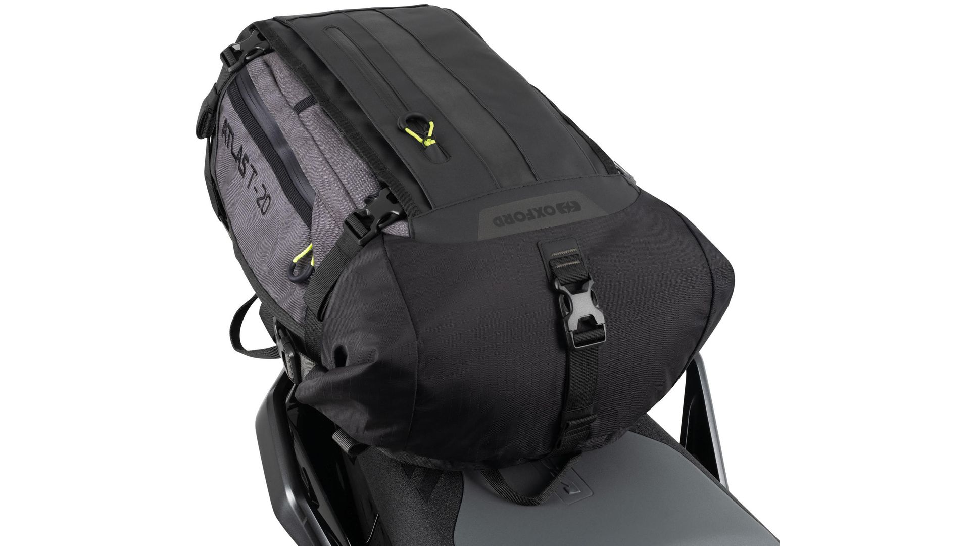 Oxford ATLAS T Advanced Hecktasche 20L grau/schwarz