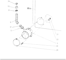 Metabo Spaeneabsaugeinrichtung PK