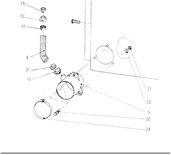 Metabo Spaeneabsaugeinrichtung PK