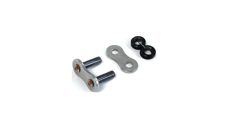 RK Kettenschloss Hohlnietschloss, grau, Kettenschloss "428XSO"