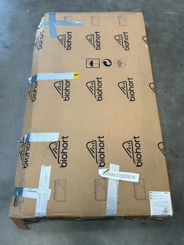 B-Ware Biohort Freizeitbox Metallbox 134 x 62 x 71 cm (Gr. 130) silber-metallic 