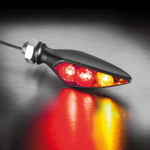 Kellermann LED-Blinker Rhombus S DF Dark HR
