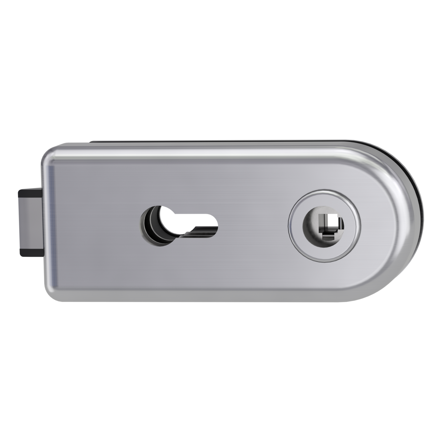 Griffwerk CLASSICO -Edelstahl matt Schlosskasten -PZ