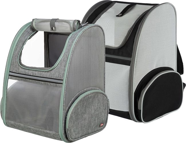 TRIXIE Rucksack Chloe, 39 × 43 × 27 cm, hellgrau