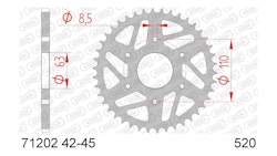 Afam Kettenrad 71202
