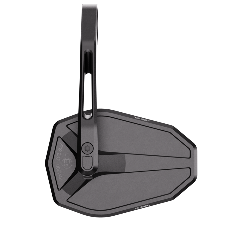 HIGHSIDER pro Lenkerendenspiegel Victory-Slim Schwarz Lang (1Stck.)
