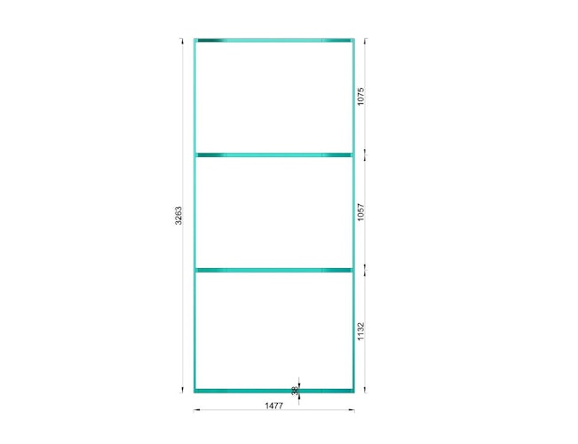 Karibu Saunahaus Fasssauna Quadro 3 - 38 mm inkl. 9-teiligem Gratis-Zubehörpaket im Wert von 137,95 €