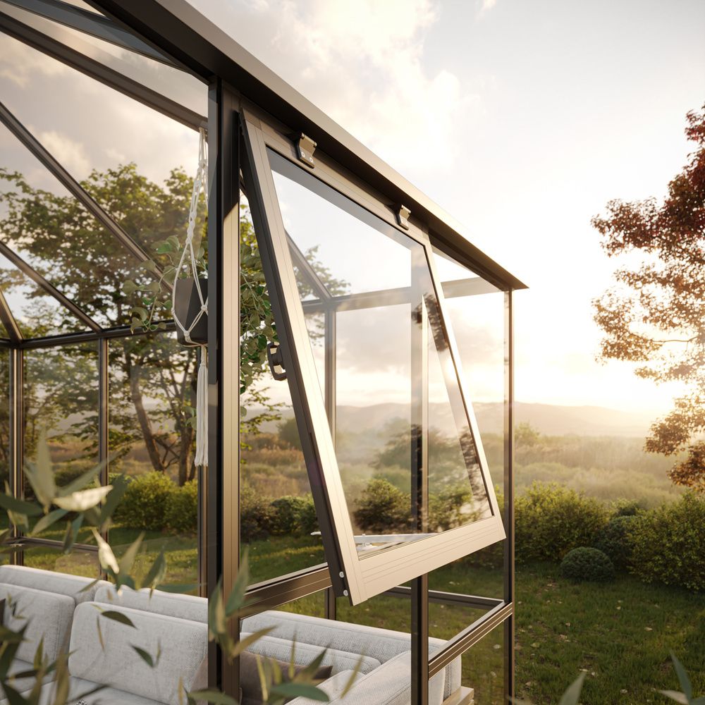 KGT Zusätzliches Seitenfenster für Gewächshaus-Pavillon PaviLux