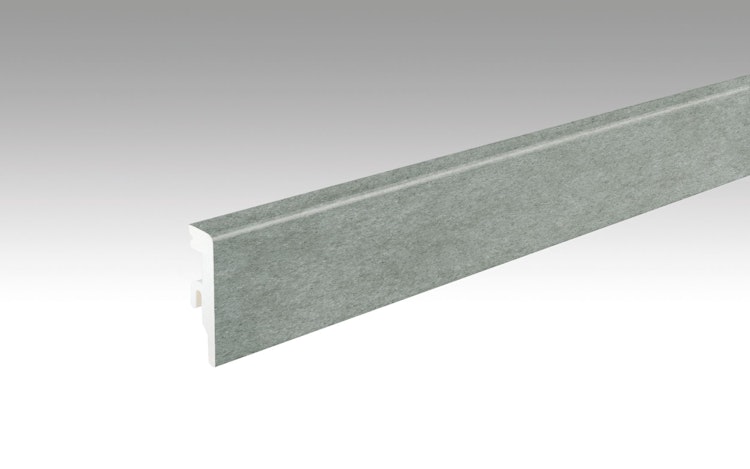 MEISTER Fussleiste Profil 20 PK Aqua  Moon Grey 7412 - 2380 mm