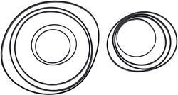 SRAM Stealth Ring-Set schwarz