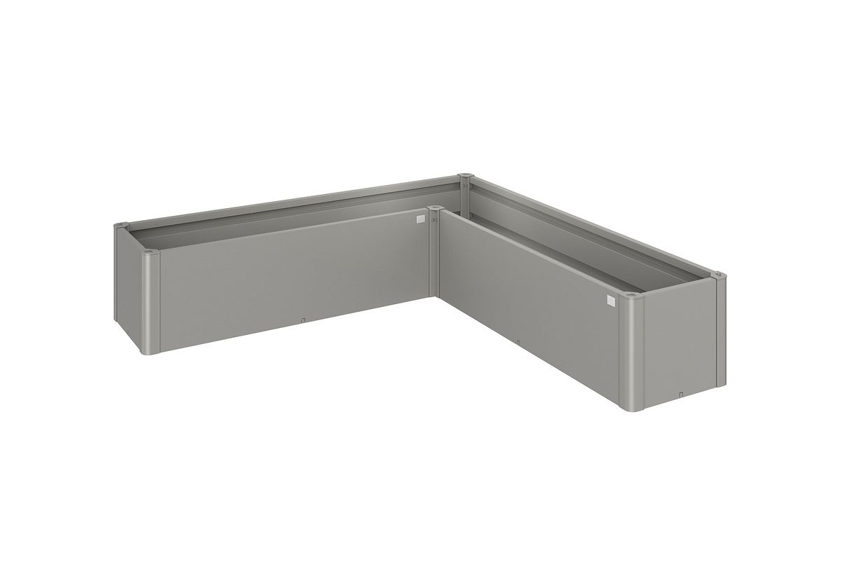 Biohort Pflanzbeet Belvedere B 201 x T 201 cm (Gr. L200) 45 cm (MINI) quarzgrau-metallic