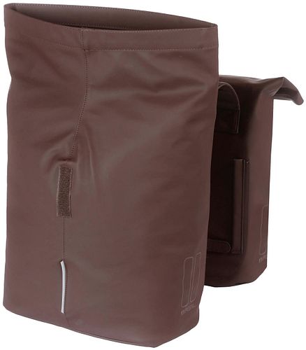 Basil City Double Pannier Bag Doppeltasche braun roasted brown MIK
