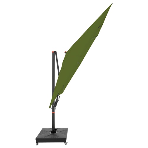 doppler Pendelschirm myZONE 280 x 280, Aluminium Anthrazit / 100 % Polyester 180 g/m²