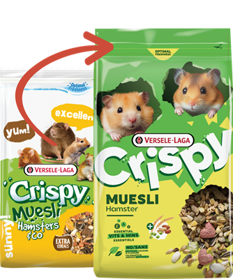 Versele CRISPY Müsli Hamster 1 x 750g