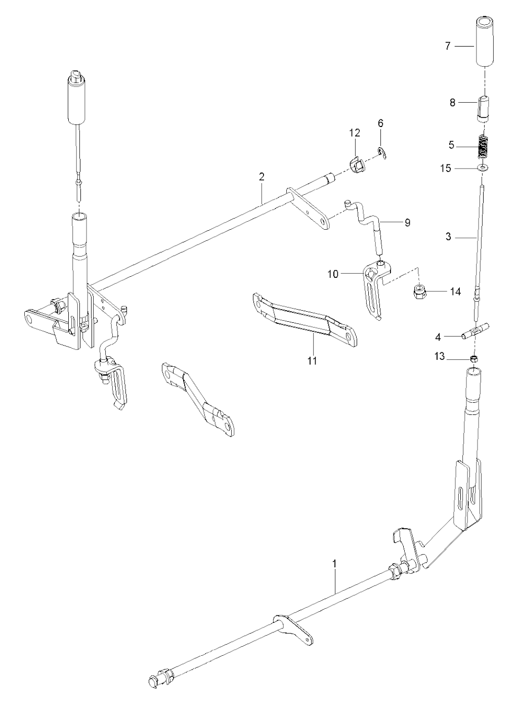 Explosionszeichnung Ersatzteile