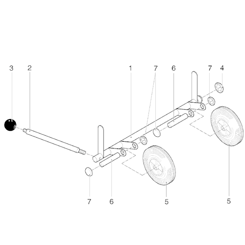 Metabo Fahreinrichtung HC 260 K