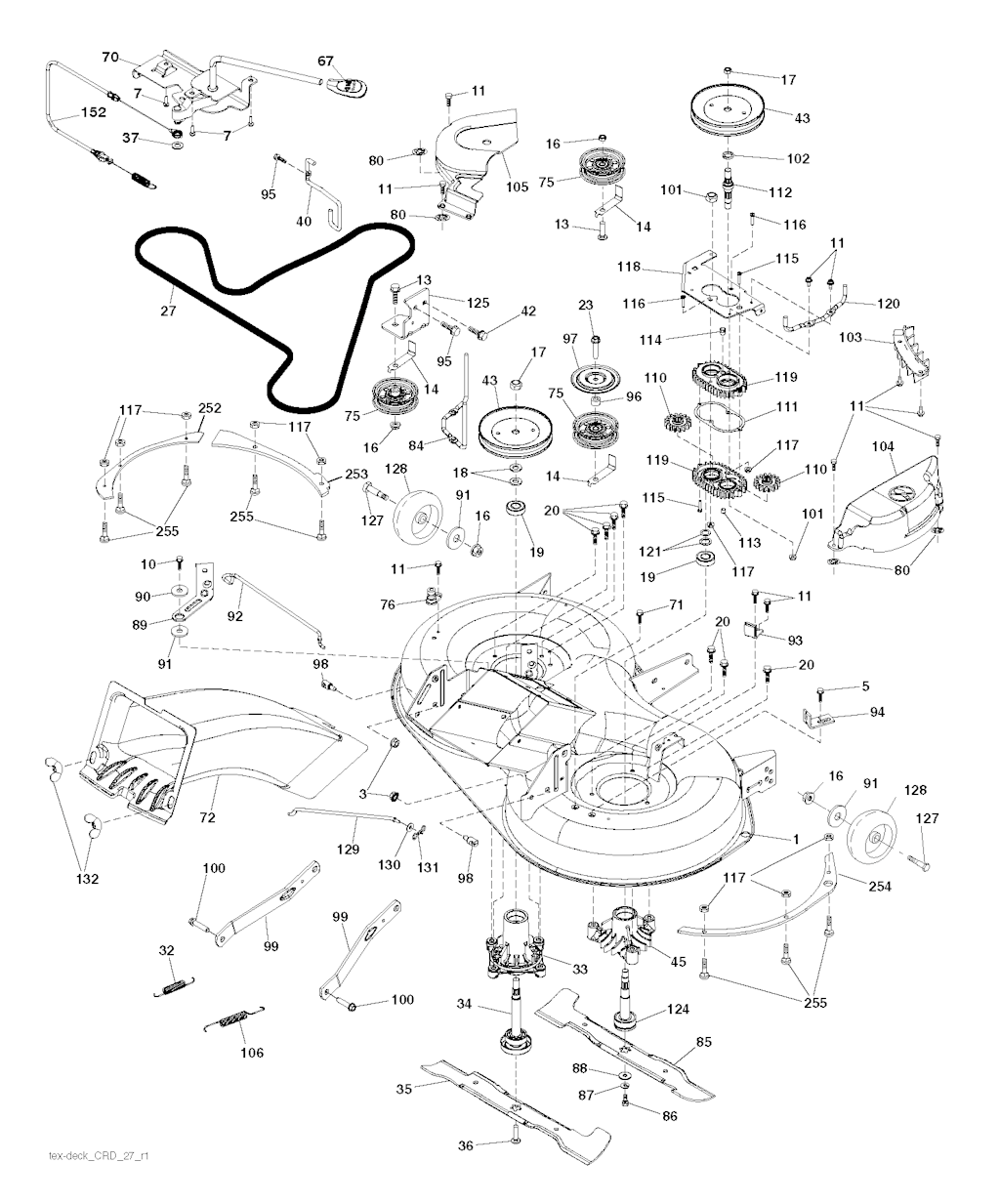 Explosionszeichnung Ersatzteile
