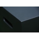 Vorschaubild Gardenforma Abdeckung for Gasflaschen, Beton-Optik schwarz, Faserbeton für 5kg Gasbehälter