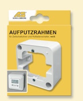 Schellenberg Rahmen 1-fach AP weiß rund
