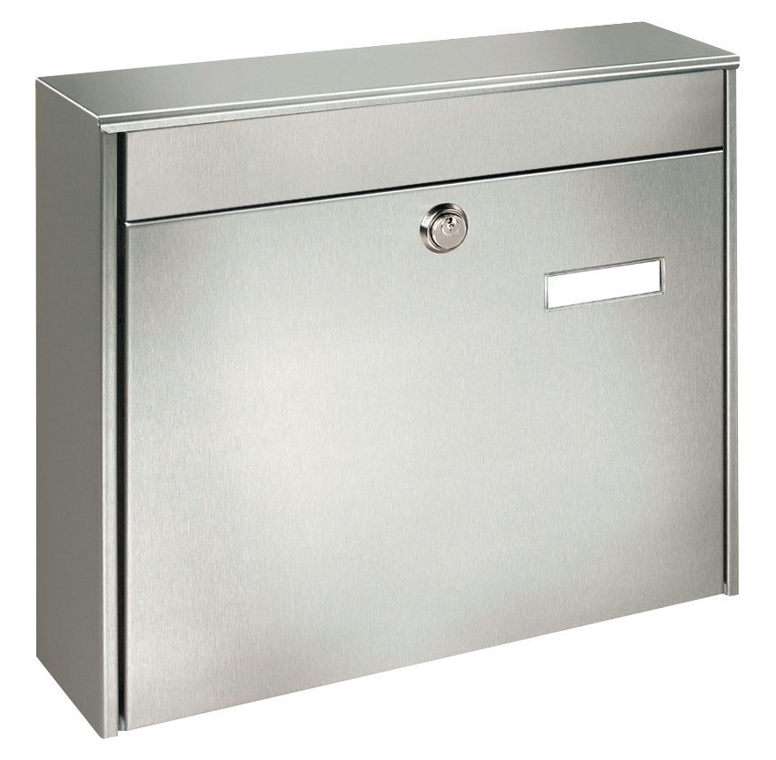 Thumbnail - Burg Wächter Zaunbriefkasten Borkum Edelstahl 3878 Ni