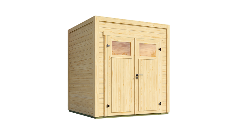 Weka Design-Gartenhaus Batu - 28 mm - Modern Storage