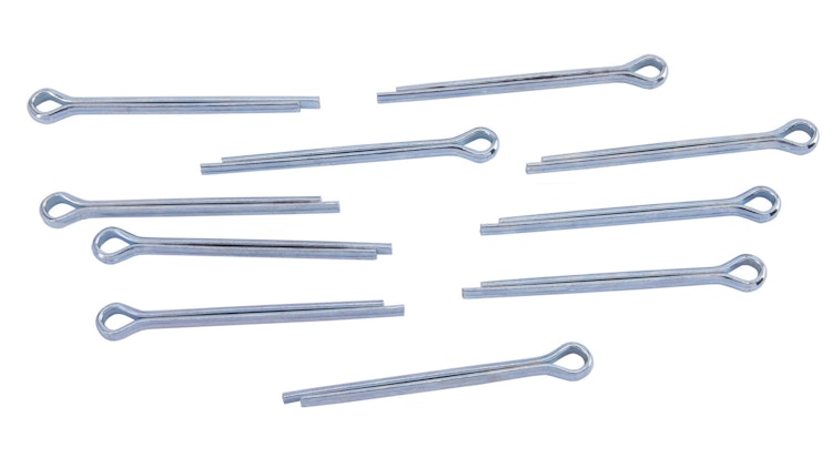 Dresselhaus Splint 3, 5 x 40 mm, Abgabe nur in Packung zu 10 Stück, Preis per Packung, Splint Stahl