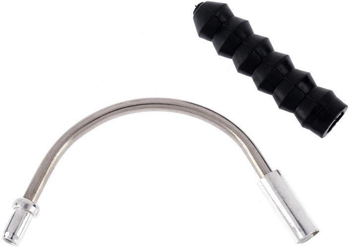 CONTEC Bremszug-Führungsröhrchen V-Stop hinten 135° silber