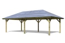 Vorschaubild Karibu Pavillon Carport Kirn 1/2/3 - KDI