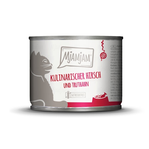 MJAMJAM Leckere Mahlzeit 200g Dose Katzennassfutter